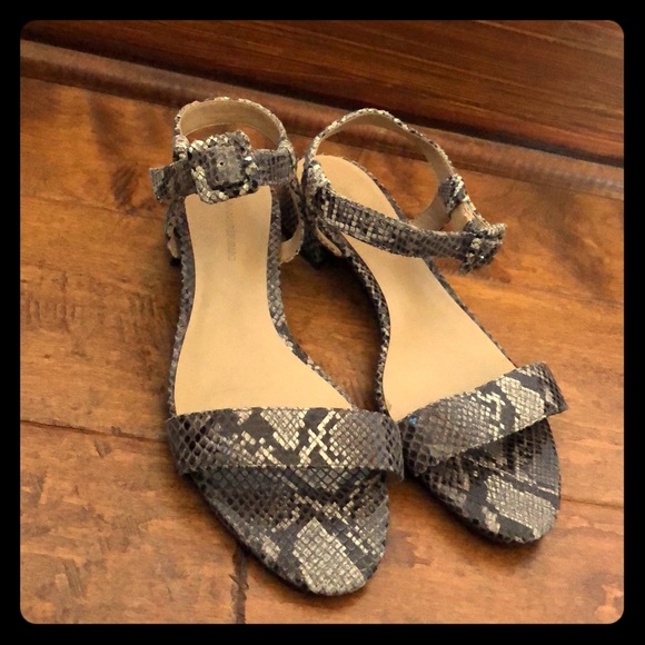 banana republic snakeskin heels